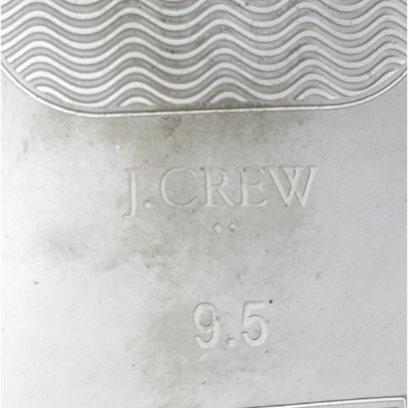 J. Crew Mens Explorer Sneakers 9.5 White Canvas Low Top Lace Up Streetwear - Picture 7 of 7